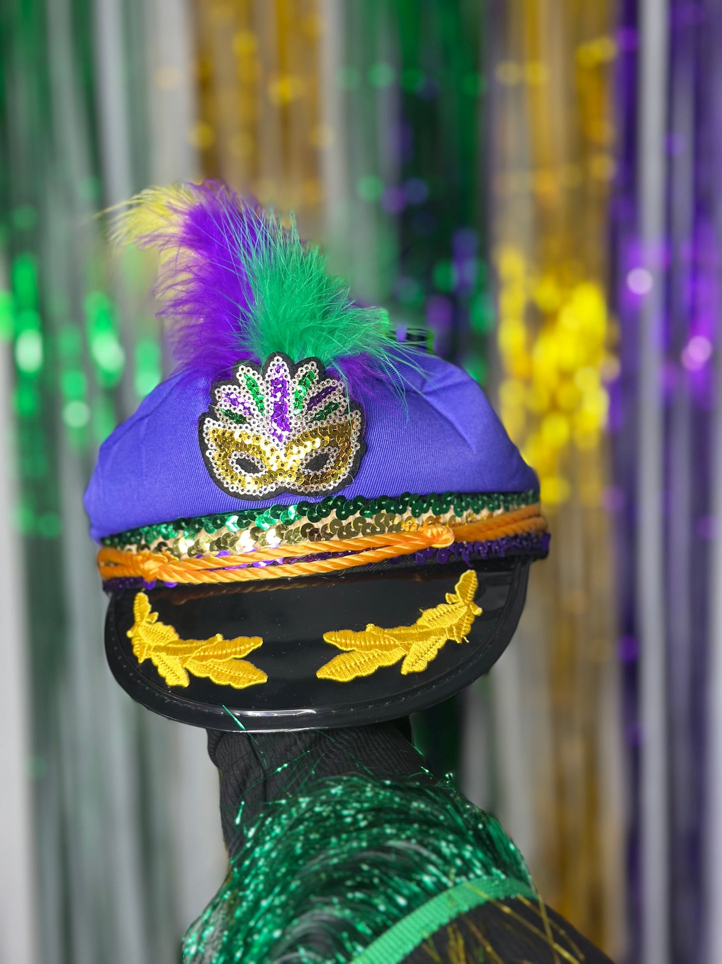 Mardi Gras Mask Captain’s Hat!