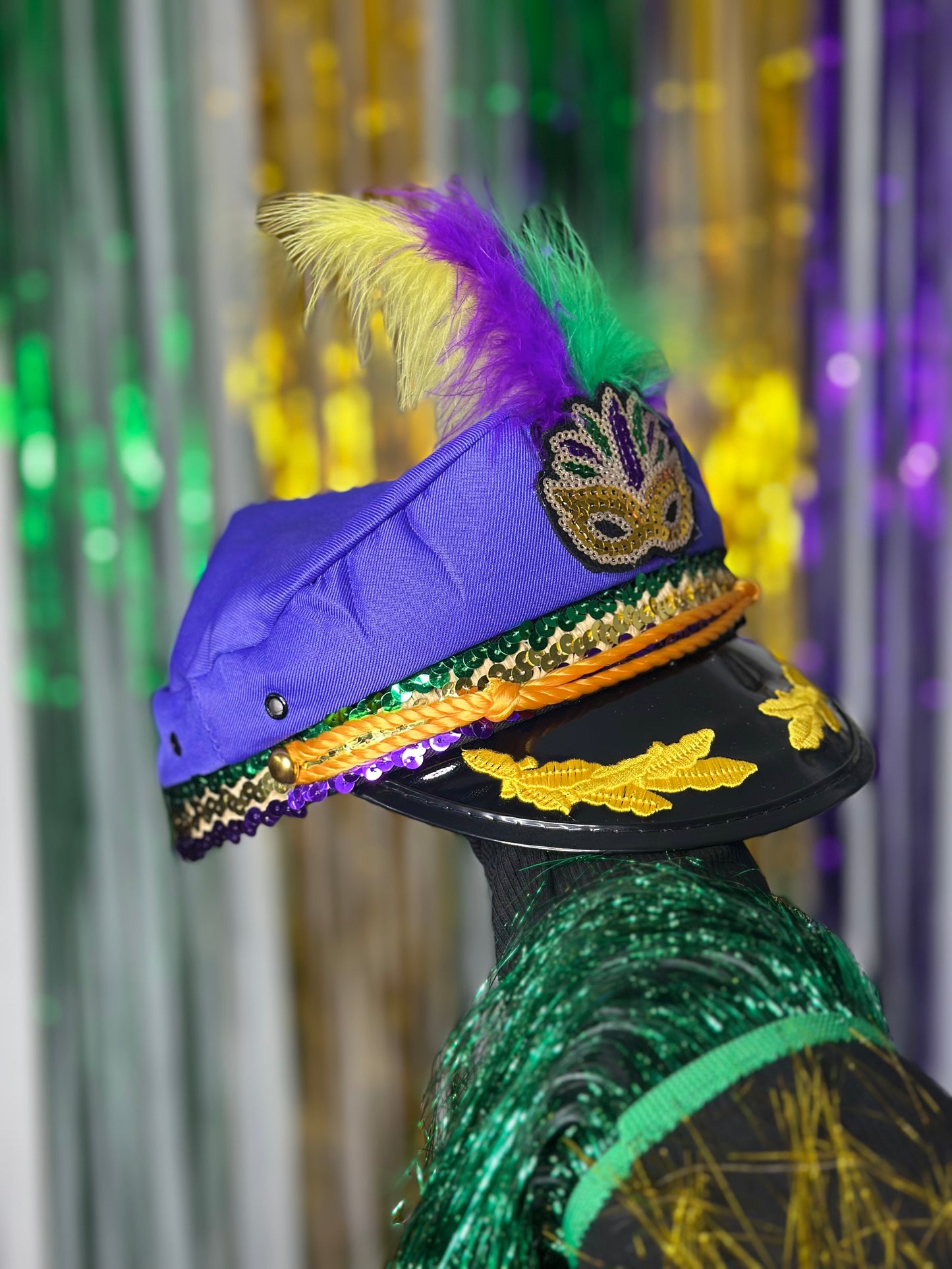 Mardi Gras Mask Captain’s Hat!