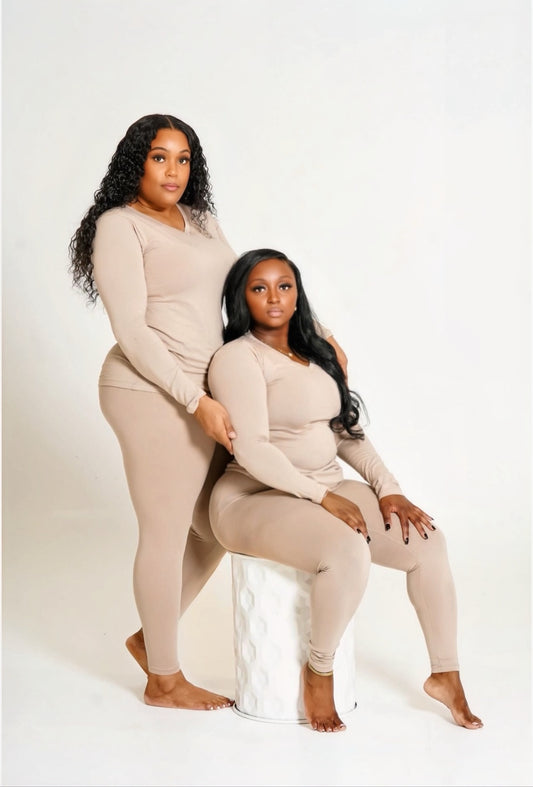 Live-In Cotton™ Essentials Leggings Set (6 Colors)