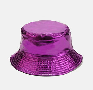 Metallic Bucket Hat