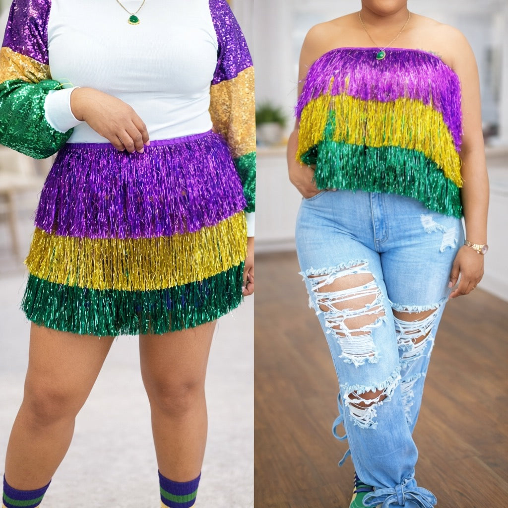 Fringe Skirt (Only)