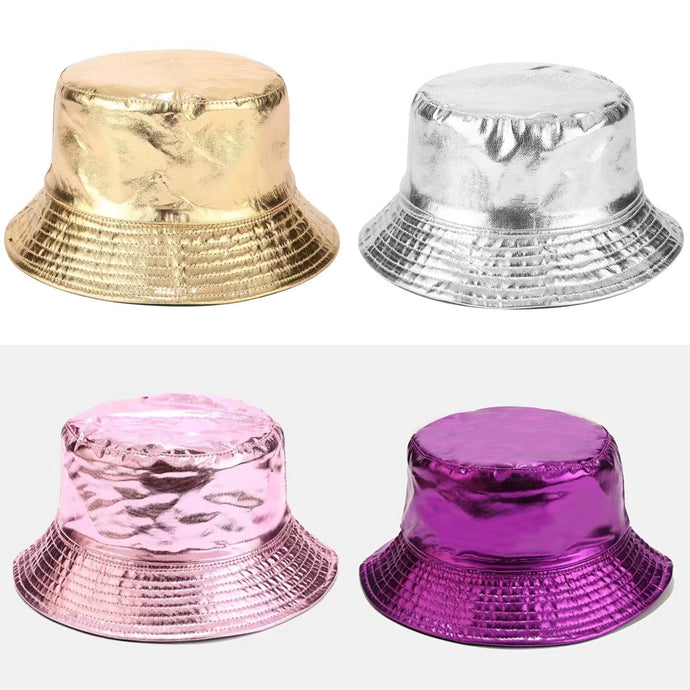 Metallic Bucket Hat