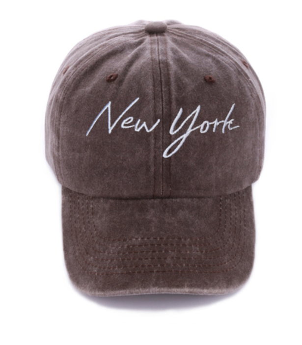 Washed Everyday City Cap (Brown)