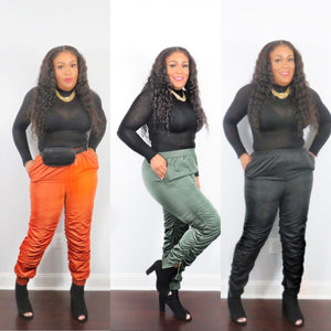 RUCHED PANTS (ONLY)